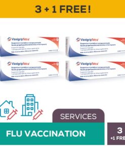 Flu Vaccine - Vaxigrip Quadrivalent 3+1FREE